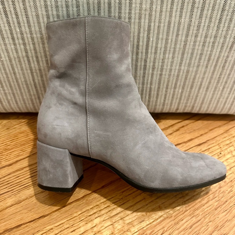 M Gemi Italian Gray Women's Ankle Boots